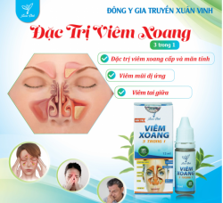 Trị viêm xoang, viêm tai giữa, viêm mũi dị ứng tại nhà