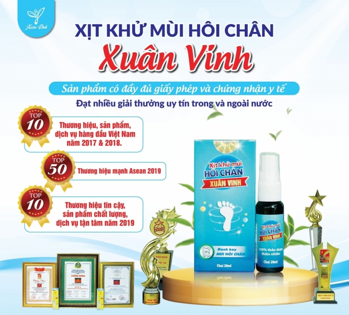 Hướng dẫn sử dụng xịt hôi nách xuân vinh 