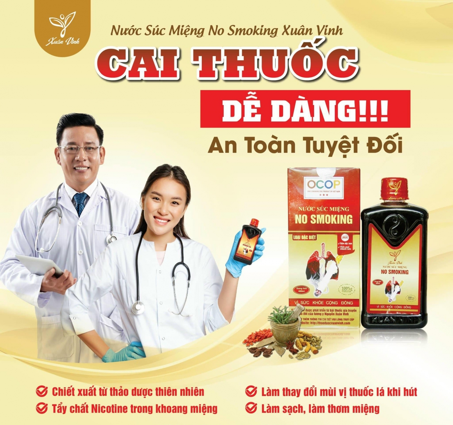 Những câu hỏi thường gặp về cai thuốc lá Xuân Vinh 