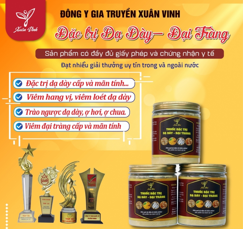 Đặc Trị Dạ Dày Đại Tràng Xuân Vinh